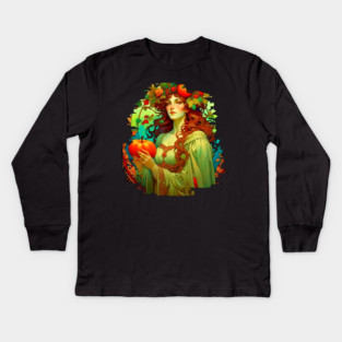 Art Nouveau Mabon Kids Long Sleeve T-Shirt