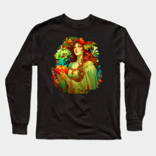 Art Nouveau Mabon Long Sleeve T-Shirt