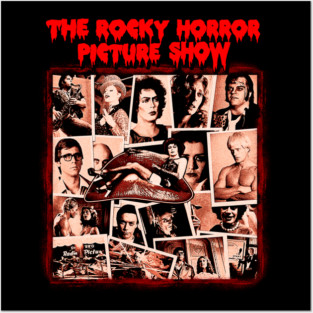 70s Rocky Horror Picture Show Posters and Art