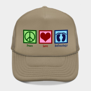 Peace Love Reflexology Hat