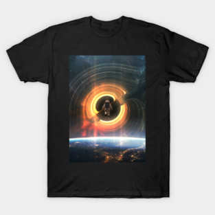Interstellar Gargantua Black Hole T-Shirt