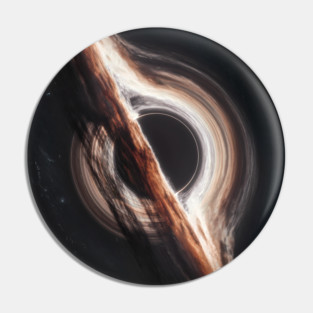 Interstellar Gargantua Black Hole Pin
