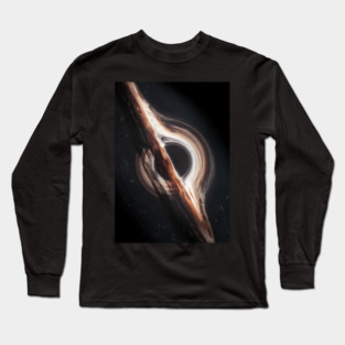 Interstellar Gargantua Black Hole Long Sleeve T-Shirt