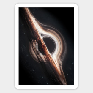 Interstellar Gargantua Black Hole Sticker