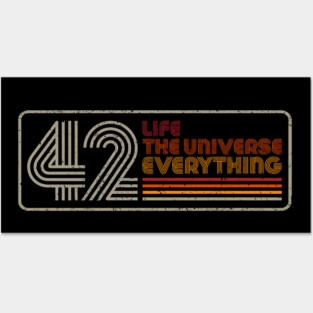 Retro 42 Posters and Art