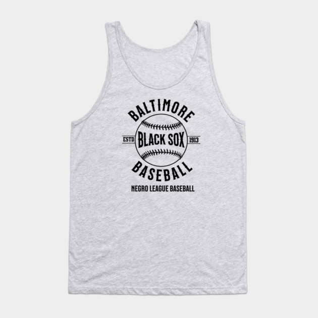 The Baltimore Black Sox Negro League Baseball Tank Top by UrbanLifeApparel