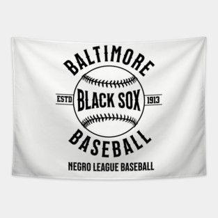 The Baltimore Black Sox Negro League Baseball Tapestry