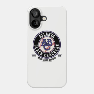 Atlanta Black Crackers Negro League Baseball Phone Case