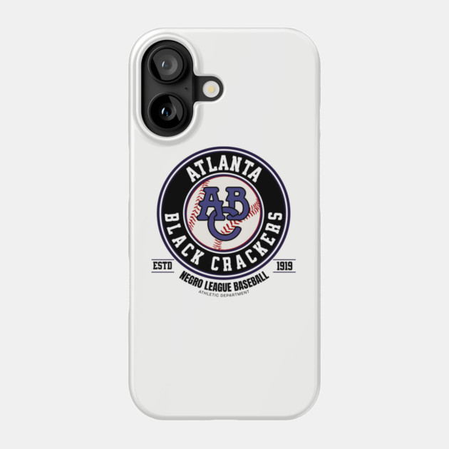Atlanta Black Crackers Negro League Baseball Phone Case by UrbanLifeApparel