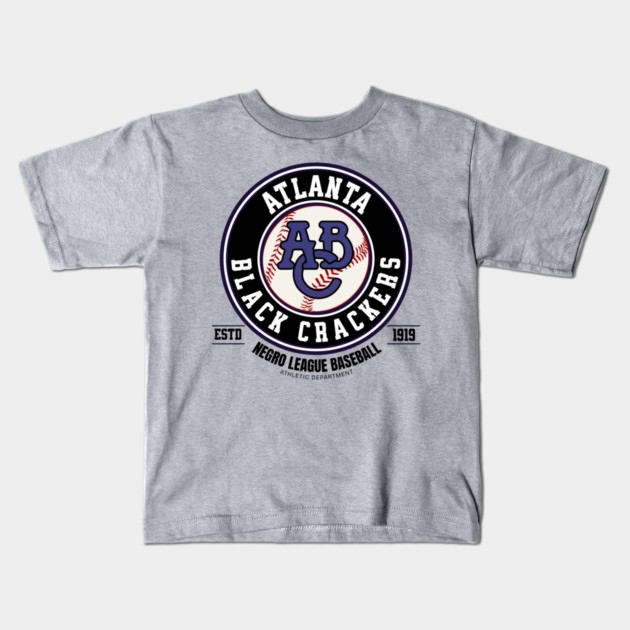 Atlanta Black Crackers Negro League Baseball Kids T-Shirt by UrbanLifeApparel