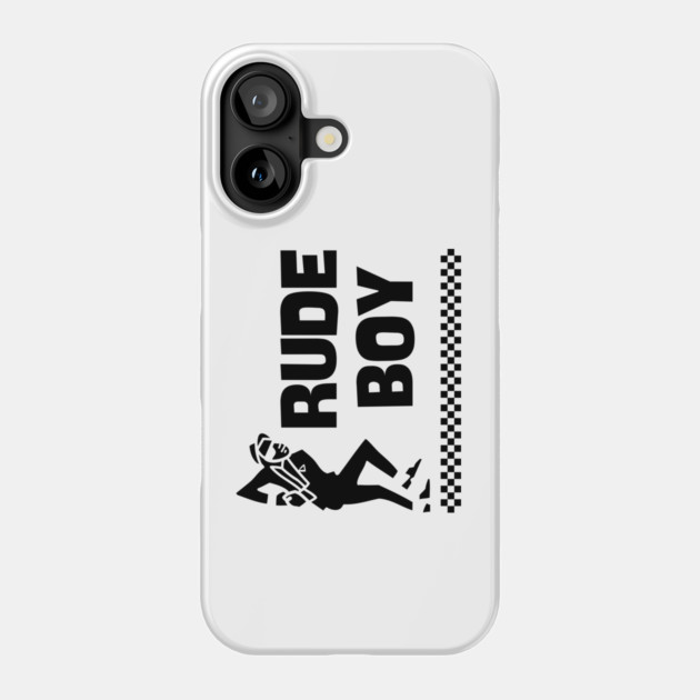 Rude Boy Ska Phone Case by Timeless Chaos