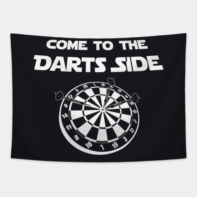 Darts saying Darts Tapestry TeePublic