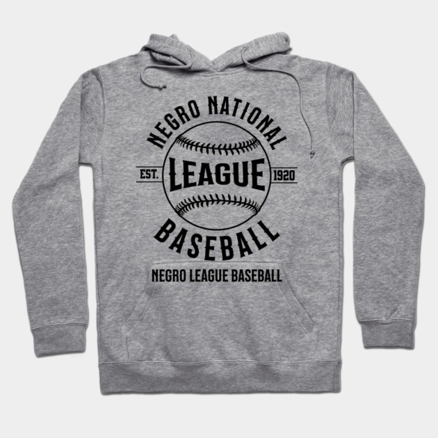 Negro National League Negro League Baseball Hoodie by UrbanLifeApparel