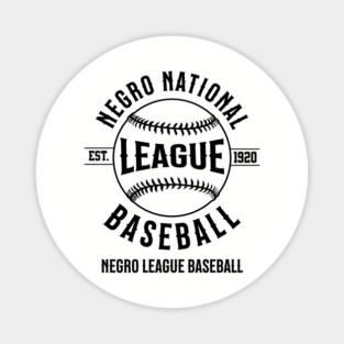 Negro National League Negro League Baseball Magnet