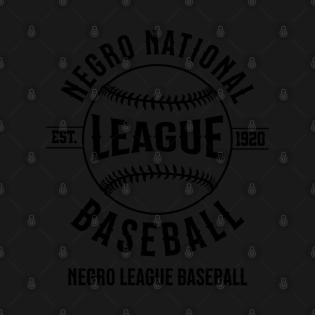 Negro National League Negro League Baseball by UrbanLifeApparel