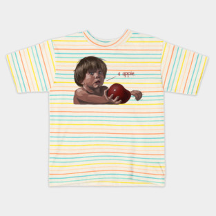 Dennis the Menace: a apple Kids T-Shirt