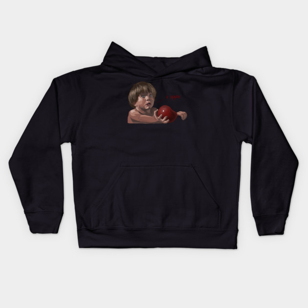 Dennis the Menace: a apple Kids Hoodie by 51Deesigns