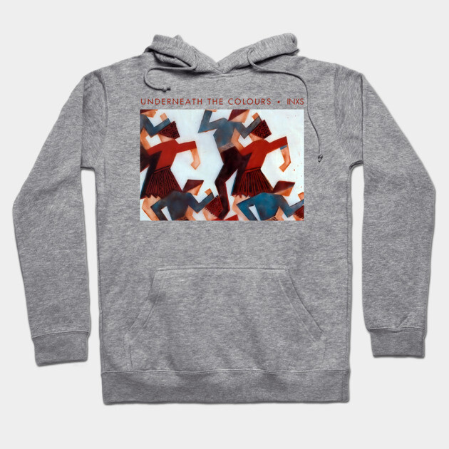 INXS Fan Art Hoodie by Timeless Chaos