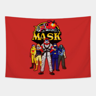 Mask Tapestry