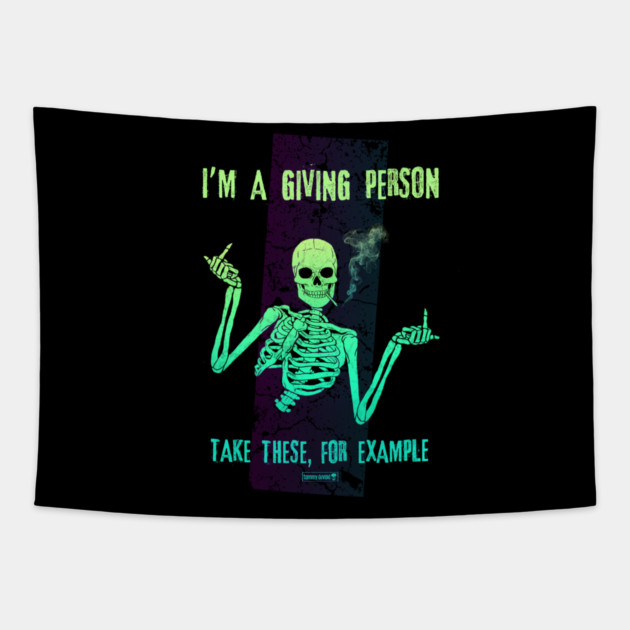 Take Two, They're Small Tapestry by Tommy Devoid