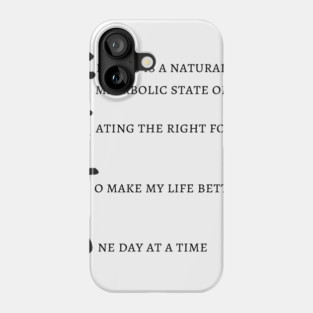 Keto Ketosis Keto Phone Case