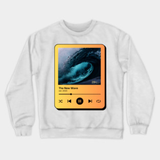 Song Title tee Crewneck Sweatshirt