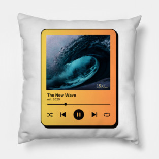 Song Title tee Pillow