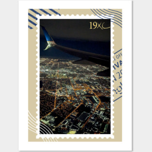 Skyline tee Posters and Art