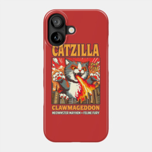 Catzilla Phone Case