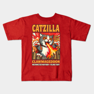 Catzilla Kids T-Shirt