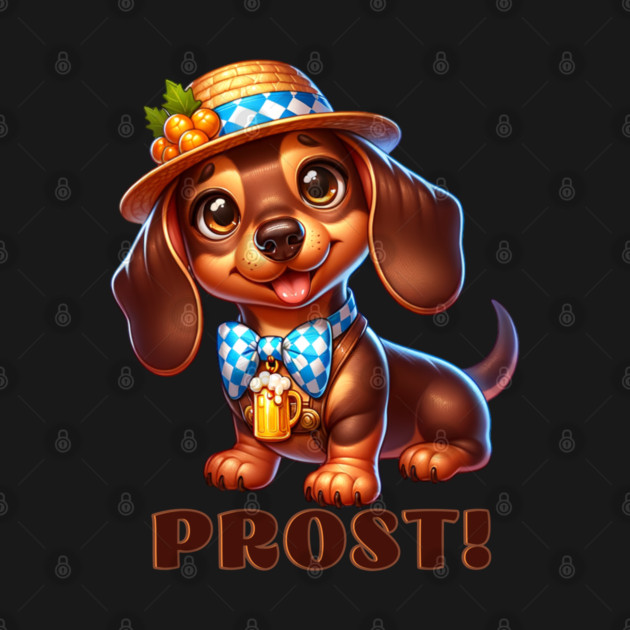 Oktoberfest Dachshund Prost! by HolidayBug