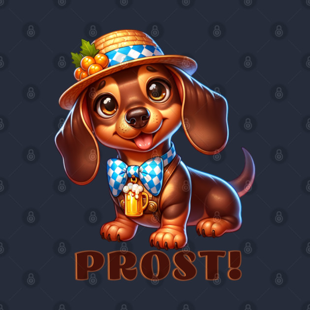 Oktoberfest Dachshund Prost! by HolidayBug
