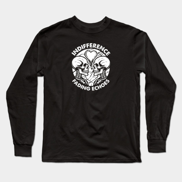 INDIFFERENCE Long Sleeve T-Shirt by artslaves
