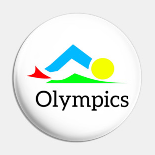 Olympics Swimming Pin