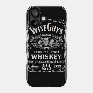 Wise Guy Whiskey Label Phone Case