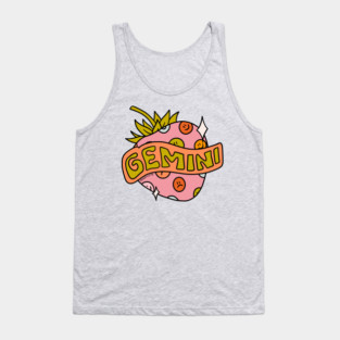Gemini Strawberry Tank Top