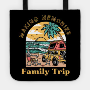Family Trip - Beach Memories Tote