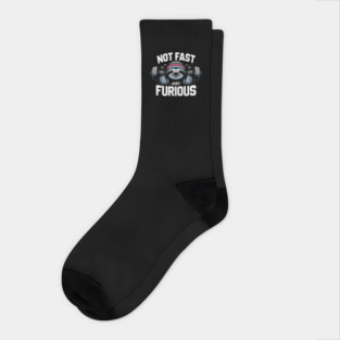 Not Fast Just Furious Socks