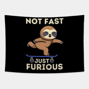 Not Fast, Just Furious Tapestry