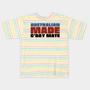 Australian Made G'day Mate Kids T-Shirt