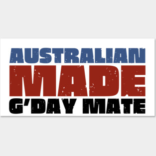 Australian Made G'day Mate Posters and Art