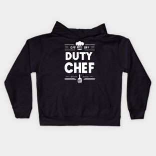Off Duty Chef Kids Hoodie