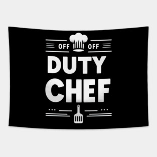 Off Duty Chef Tapestry