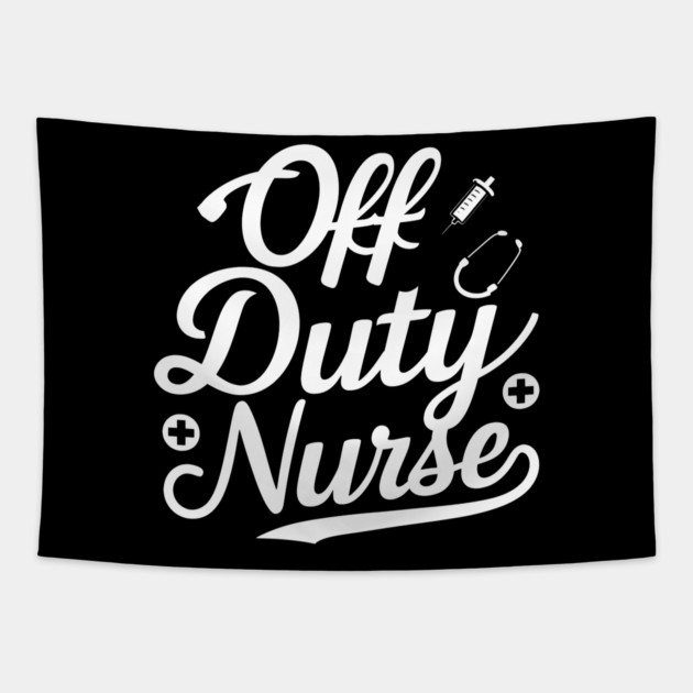 Off Duty Hero: The Nurse Life Tapestry by MakerMind8.2