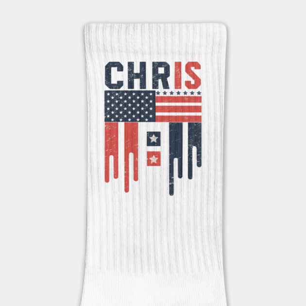 Chris First Name Personalized For Men by JessArty