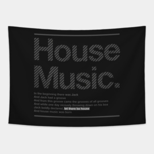 In The Beginning (There Was Jack) Tapestry