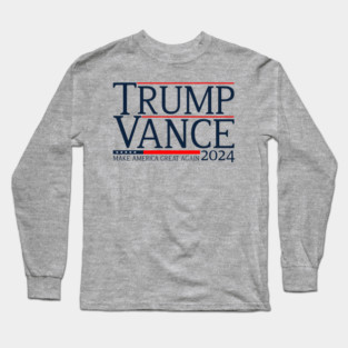 Trump Vance 2024 Long Sleeve T-Shirt
