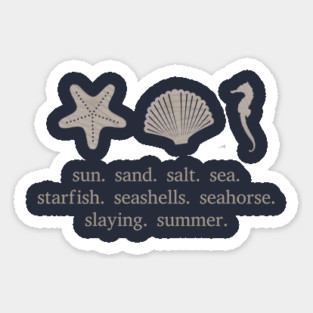 Sun Sand Salt Sea Magnet