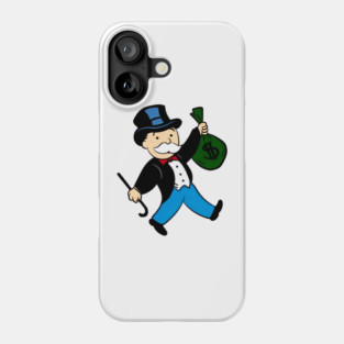 monopoly rich Phone Case