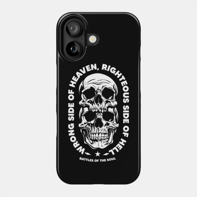 WRONG SIDE OF HEAVEN Phone Case by artslaves